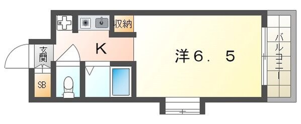 グランアイ香里園の物件間取画像